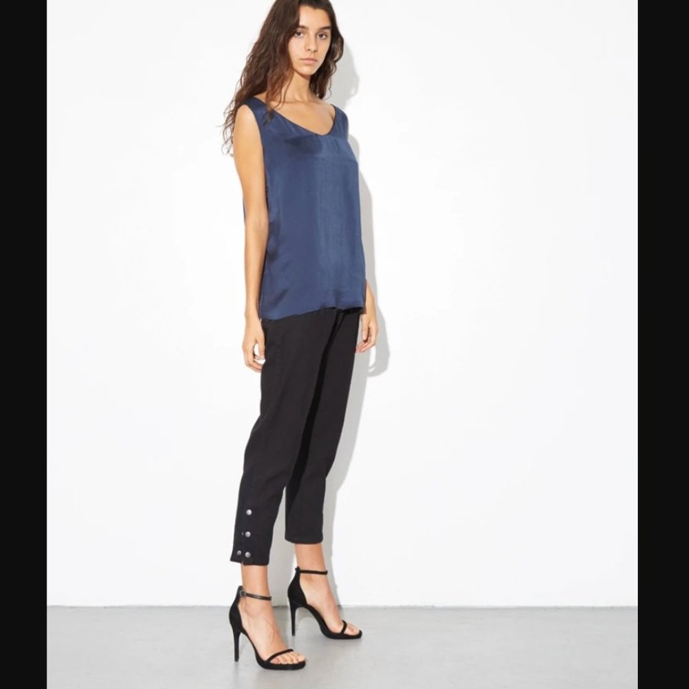 OAK Black Side Zip Baggy Jean - Picture 2 of 12